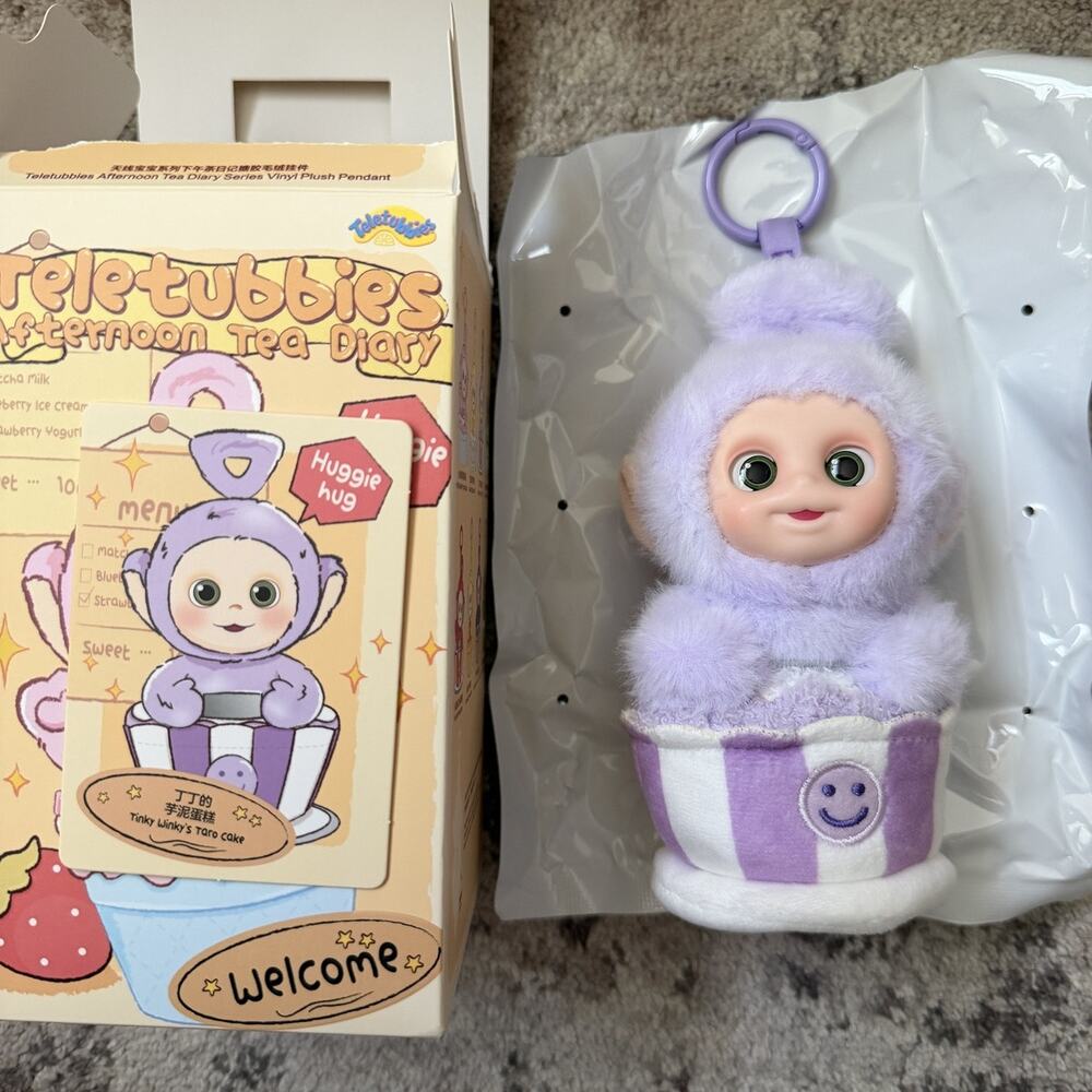 POP MART Teletubbies Afternoon Tea Series - Tinky Winky's Taro Cake